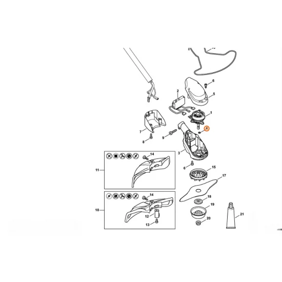 STIHL   Pierścień uszczelniający 4,9x1,9 9645 945 7455